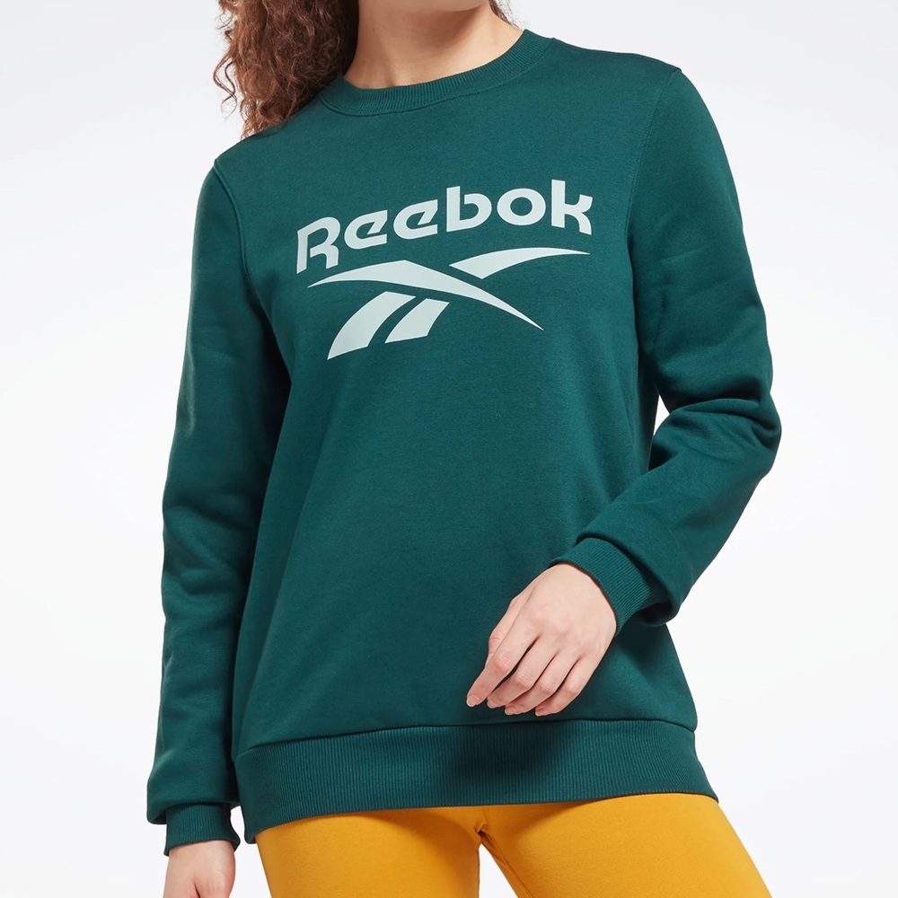 Reebok unisex size XL Teal Crewneck Sweatshirt 100% cotton